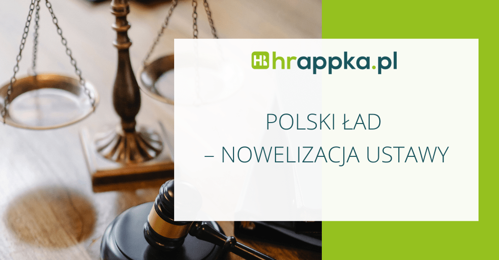 Polski Ład – nowelizacja ustawy