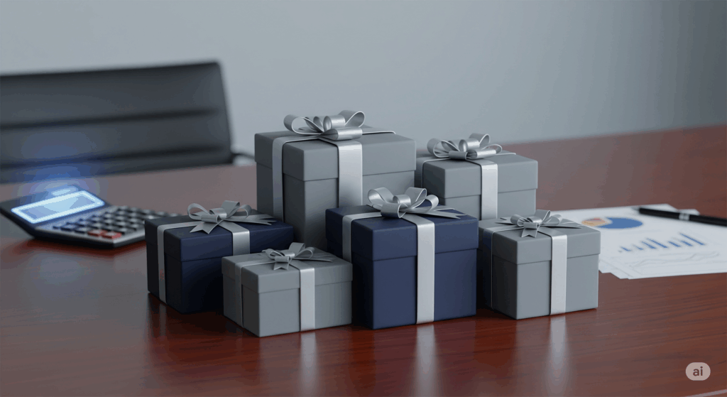 Prezenty świąteczne dla pracowników a podatek dochodowy.