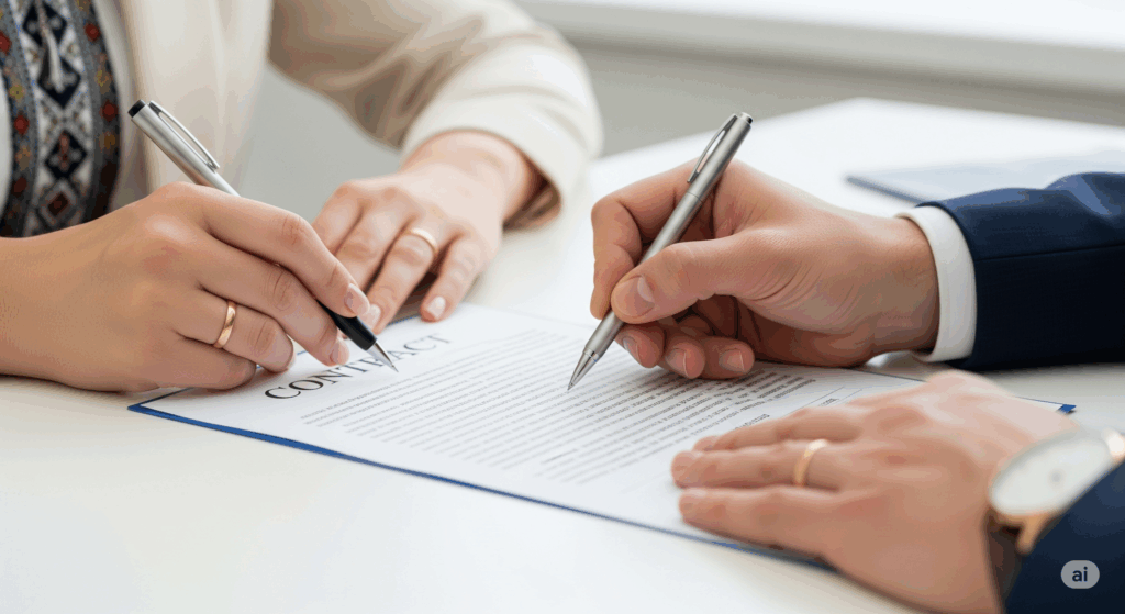 Dwujęzyczna umowa o pracę polsko ukraińska [WZÓR 2024/2025]