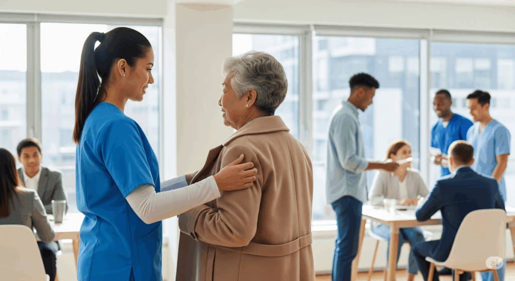 Jak wybrać opiekunkę dla osoby starszej? Pobierz profil opiekuna i profil rodziny