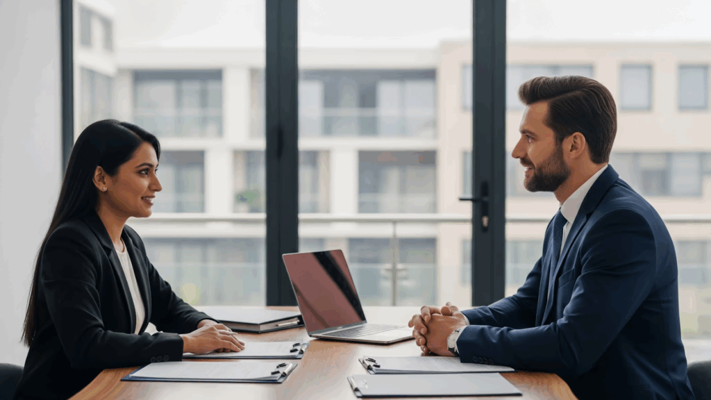 rozmowa rekrutacyjna z cudzoziemcem obecnie zatrudnionym u innego pracodawcy