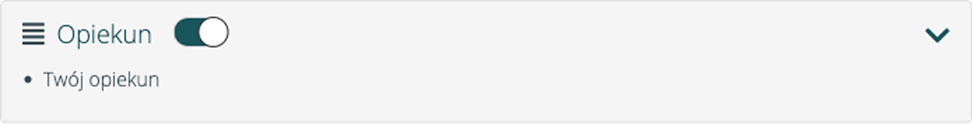 Przykład Onboardingu - Opiekun