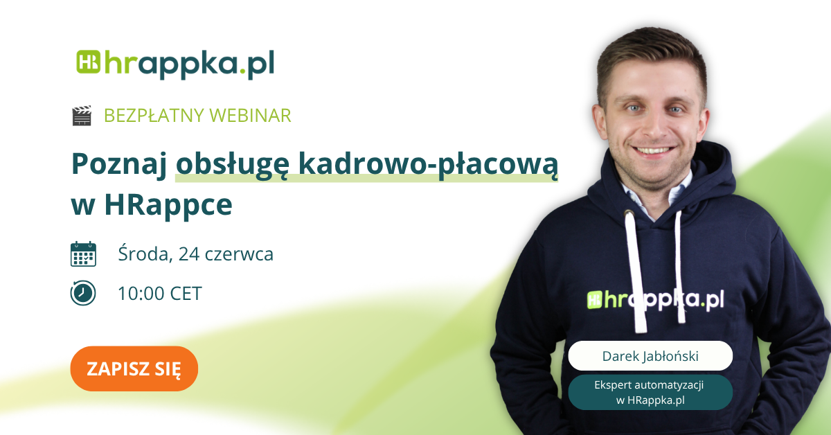 Webinar - nowoczesny outsourcing kadrowo płacowy